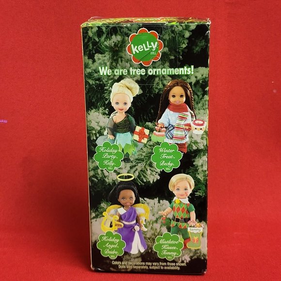 Barbie Kelly Holiday Party Kelly Doll Tree Ornament 2004 - Picture 3 of 14